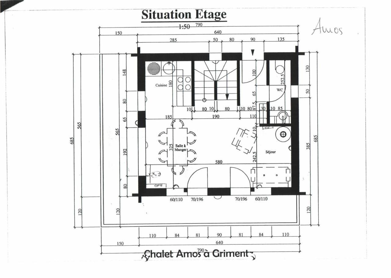 Chalet Amos Villa Грименц Екстериор снимка